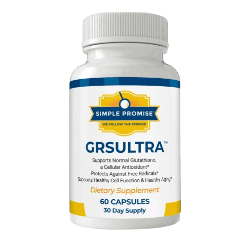 GRS Ultra glutathione supplement bottle